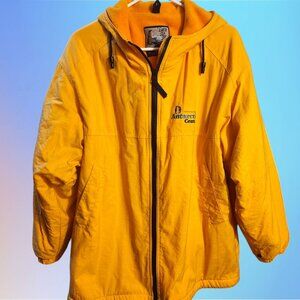 International Antarctic Centre Yellow Hooded Jacket Mens Small By Earth Sea Sky
